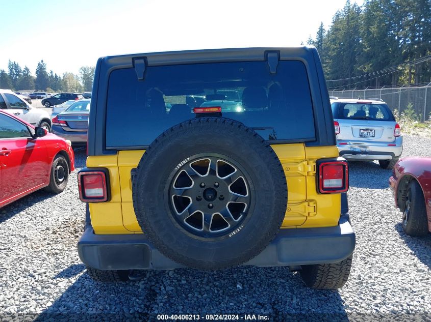1C4GJXAG8KW552300 2019 Jeep Wrangler Sport S 4X4