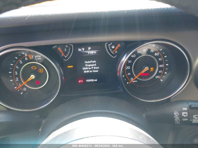 1C4GJXAG8KW552300 2019 Jeep Wrangler Sport S 4X4