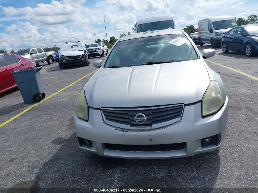 2008 Nissan Maxima Se/Sl VIN: 1N4BA41E98C837353 Lot: 40406217