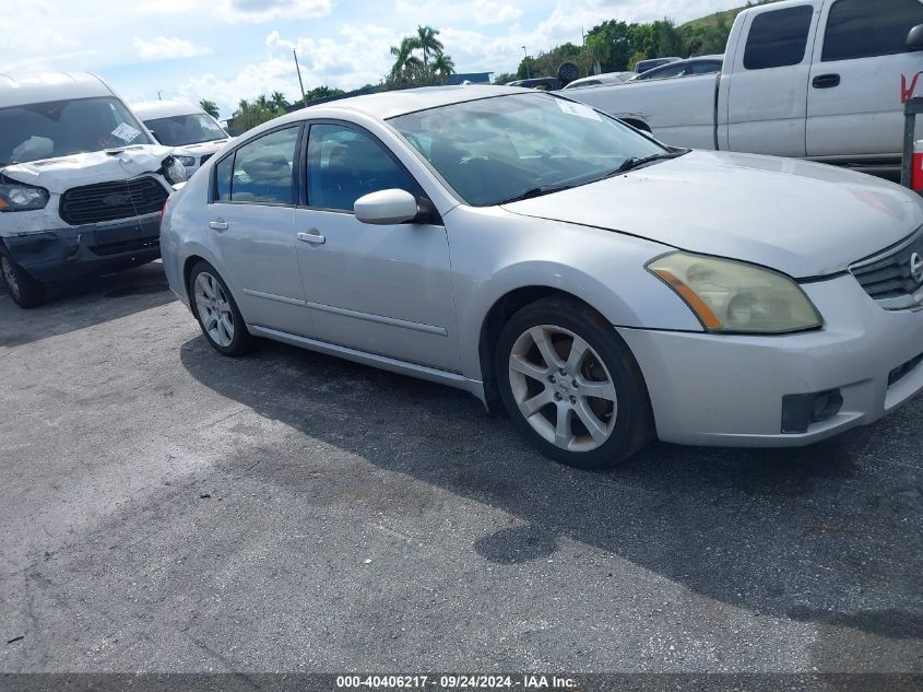 2008 Nissan Maxima Se/Sl VIN: 1N4BA41E98C837353 Lot: 40406217