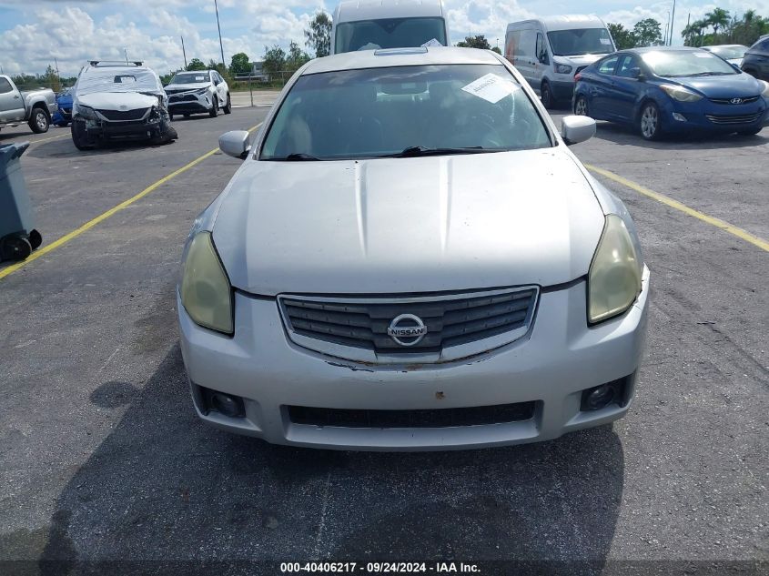 2008 Nissan Maxima Se/Sl VIN: 1N4BA41E98C837353 Lot: 40406217