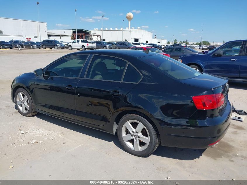 3VWLL7AJ7CM412192 2012 Volkswagen Jetta 2.0L Tdi