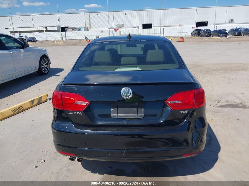 3VWLL7AJ7CM412192 2012 Volkswagen Jetta 2.0L Tdi