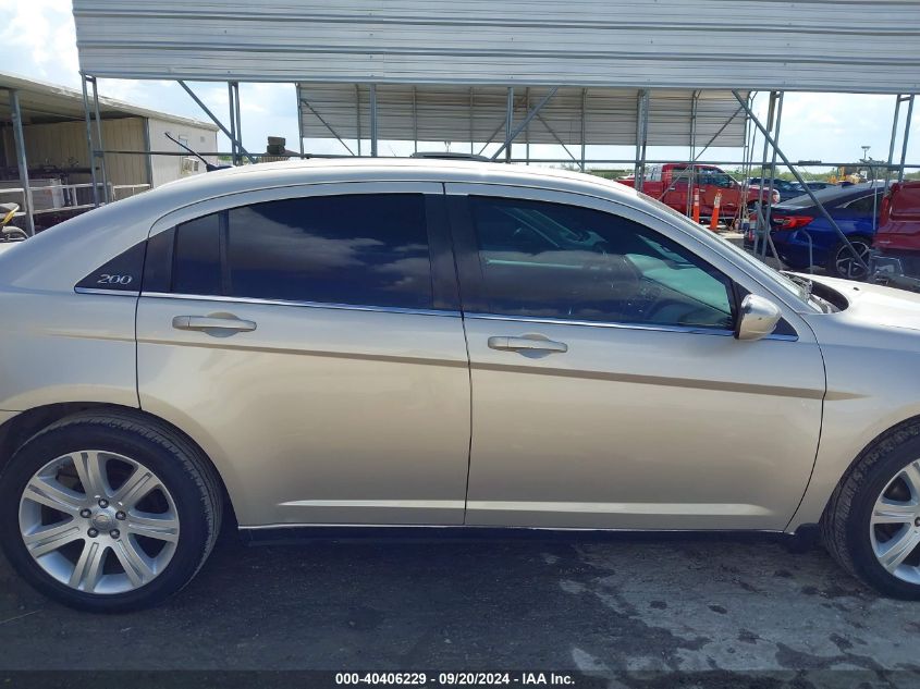 2013 Chrysler 200 Touring VIN: 1C3CCBBB1DN695911 Lot: 40406229