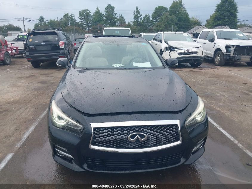 2016 Infiniti Q50 3.0T Premium VIN: JN1EV7AP1GM304049 Lot: 40406273