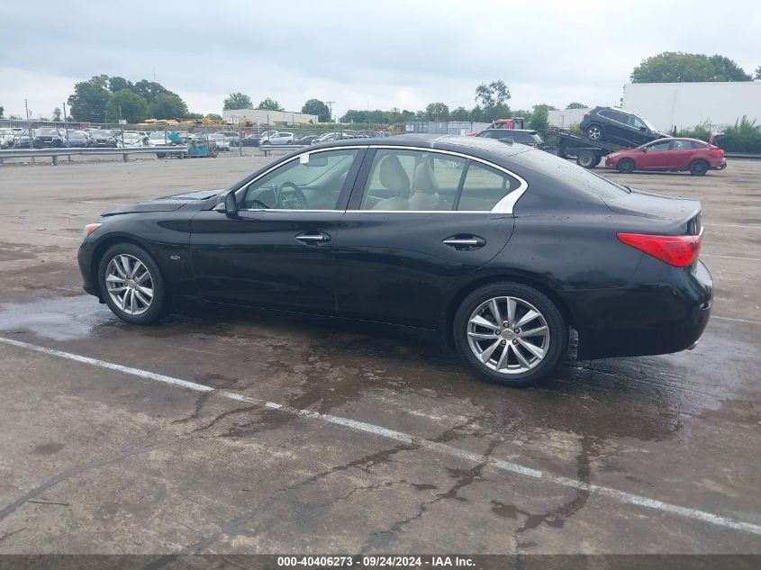 2016 Infiniti Q50 3.0T Premium VIN: JN1EV7AP1GM304049 Lot: 40406273