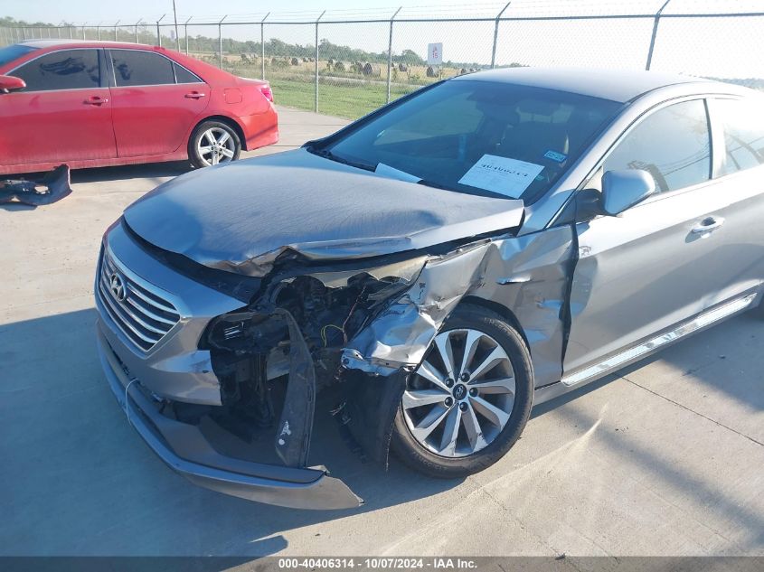 0NPE34AF4FH096931 2015 Hyundai Sonata