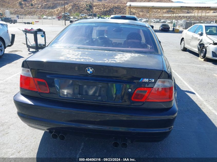 2003 BMW M3 VIN: WBSBL93473JR21013 Lot: 40406316