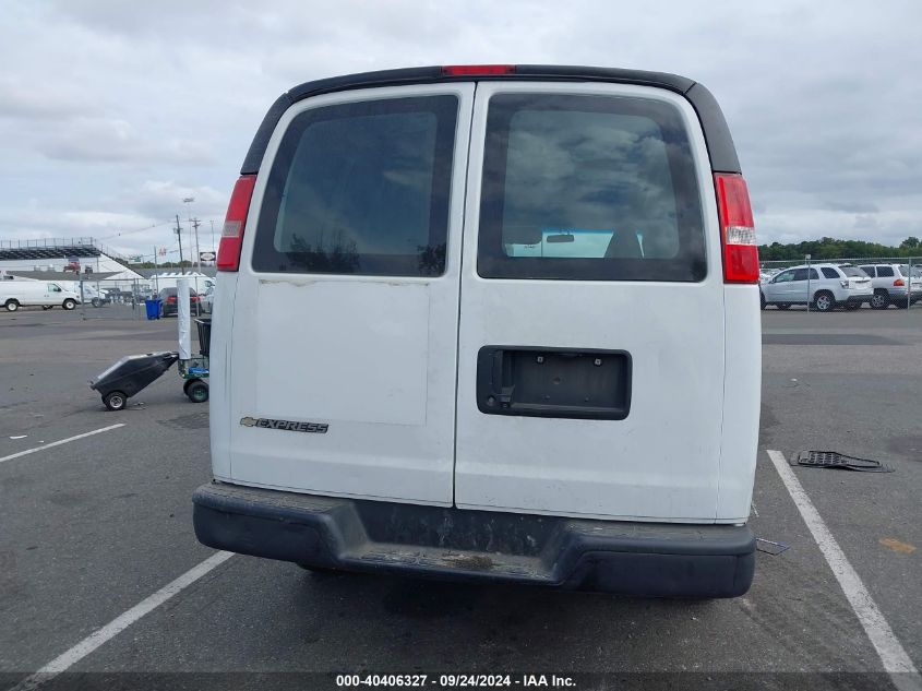 2018 Chevrolet Express 2500 Work Van VIN: 1GCWGBFP3J1280529 Lot: 40406327