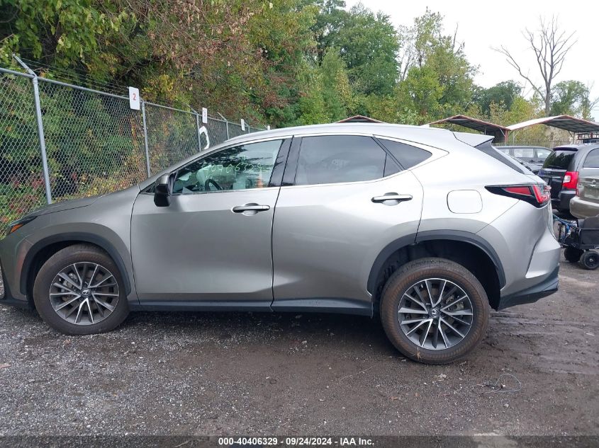 2022 Lexus Nx 350 VIN: 2T2GGCEZ1NC005185 Lot: 40406329