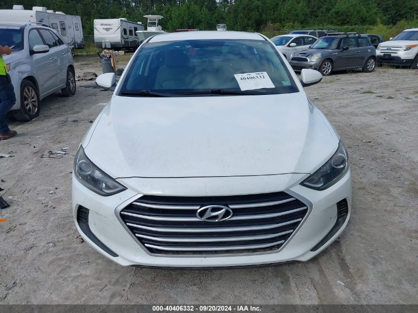 2017 Hyundai Elantra Se VIN: 5NPD74LF6HH085350 Lot: 40406332