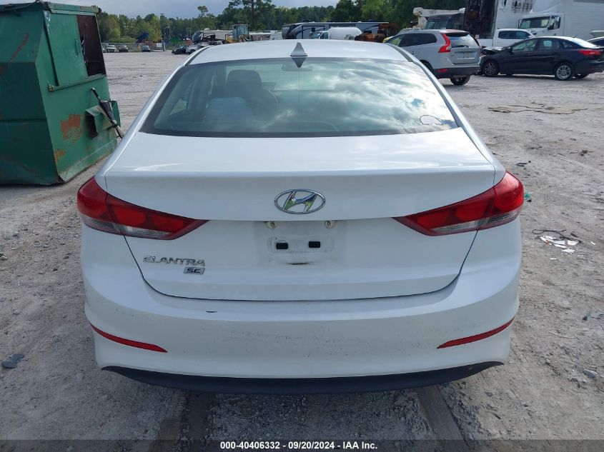 2017 Hyundai Elantra Se VIN: 5NPD74LF6HH085350 Lot: 40406332