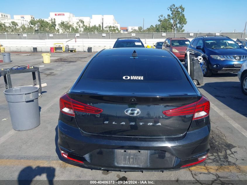 2019 Hyundai Elantra Value Edition VIN: KMHD84LF9KU846801 Lot: 40406373