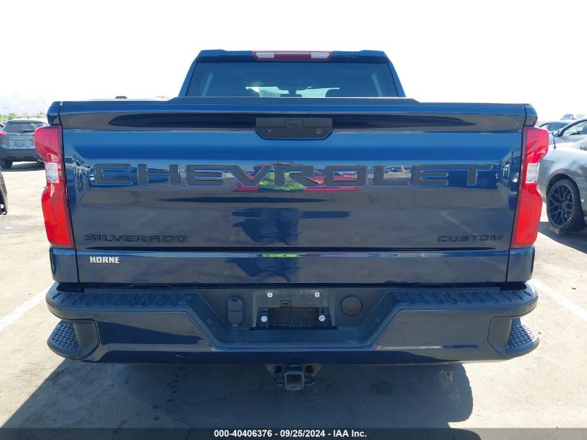 2022 Chevrolet Silverado 1500 Ltd 4Wd Short Bed Custom VIN: 1GCPYBEKXNZ203350 Lot: 40406376