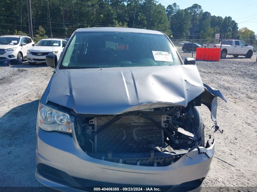 2017 Dodge Grand Caravan Se VIN: 2C4RDGBGXHR706392 Lot: 40406385