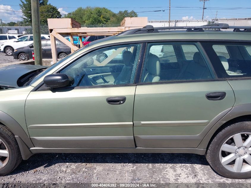 4S4BP61C177301325 2007 Subaru Outback 2.5I