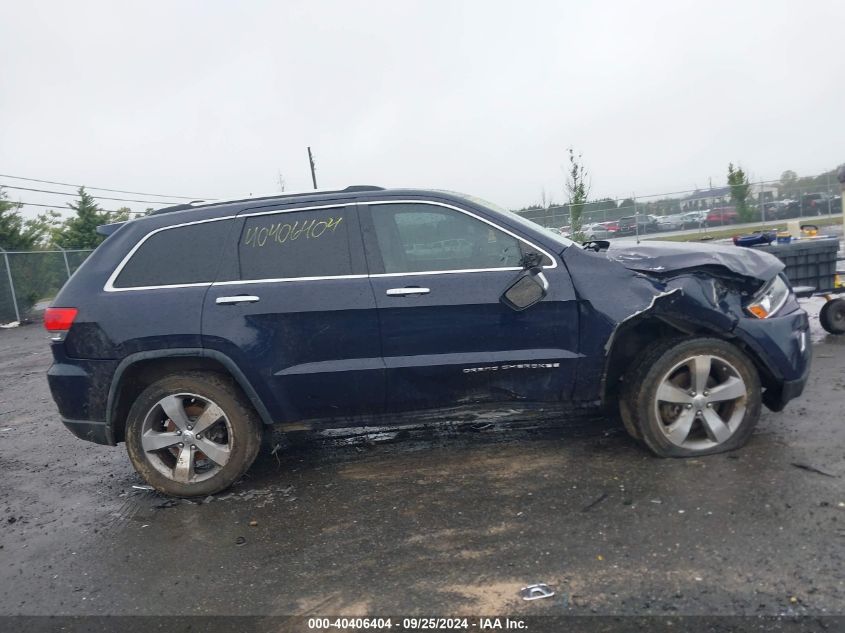 2014 Jeep Grand Cherokee Limited VIN: 1C4RJFBG9EC496634 Lot: 40406404