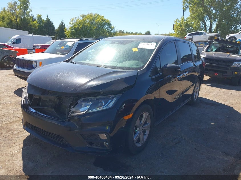 2018 HONDA ODYSSEY EX-L - 5FNRL6H79JB076242