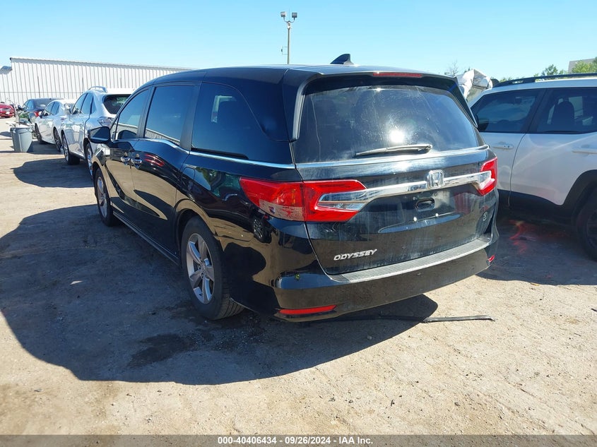 2018 HONDA ODYSSEY EX-L - 5FNRL6H79JB076242