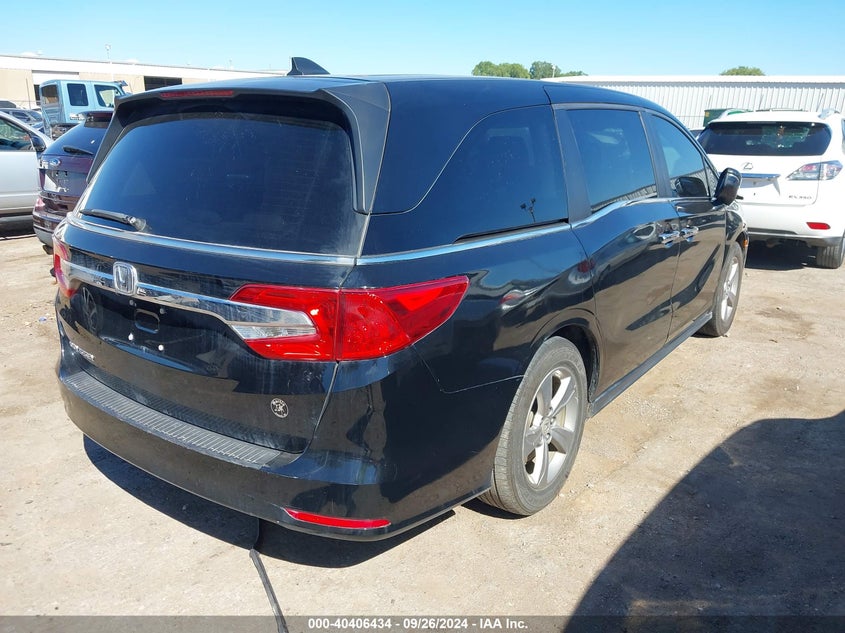 2018 HONDA ODYSSEY EX-L - 5FNRL6H79JB076242