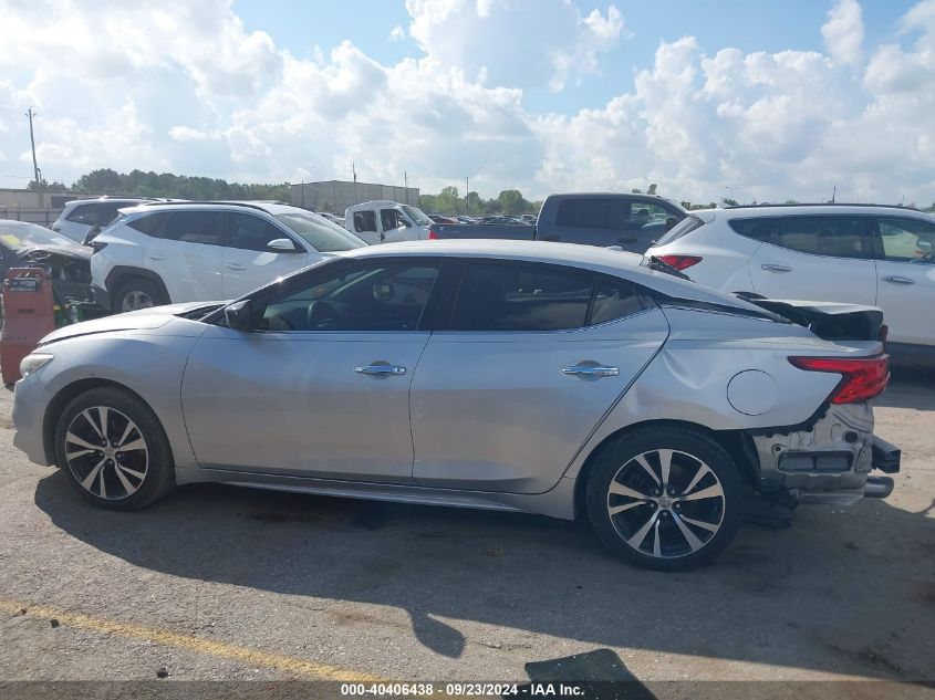 2016 Nissan Maxima 3.5S/Sv/Sl/Sr/Plat VIN: 1N4AA6AP5GC415975 Lot: 40406438