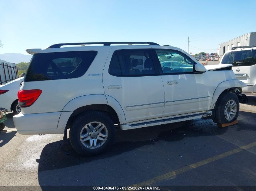 2005 Toyota Sequoia Limited V8 VIN: 5TDBT48A15S248198 Lot: 40406476