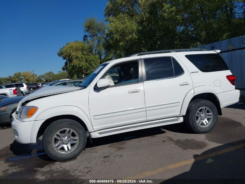 5TDBT48A15S248198 2005 Toyota Sequoia Limited V8