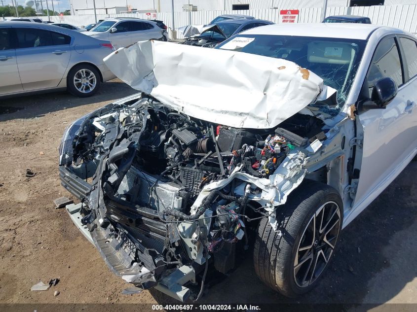 2024 Nissan Sentra Sr Xtronic Cvt VIN: 3N1AB8DV2RY283056 Lot: 40406497