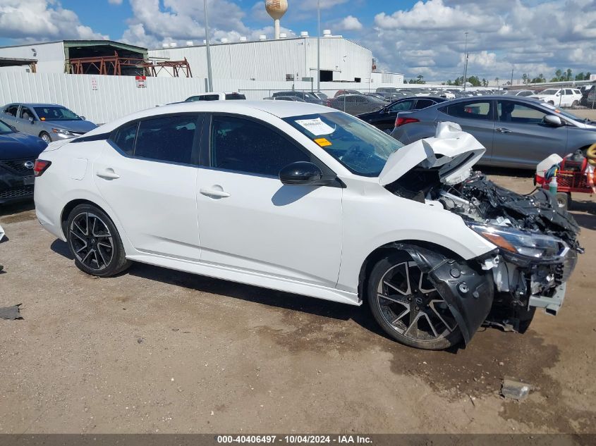 2024 Nissan Sentra Sr Xtronic Cvt VIN: 3N1AB8DV2RY283056 Lot: 40406497