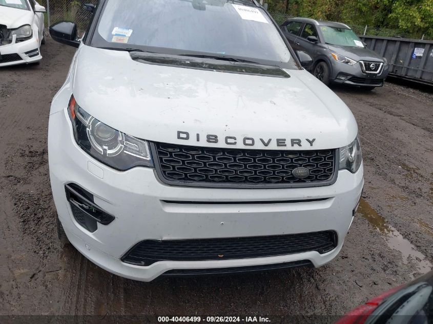 2017 Land Rover Discovery Sport Hse VIN: SALCR2BG6HH702287 Lot: 40406499