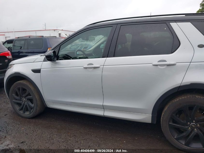 2017 Land Rover Discovery Sport Hse VIN: SALCR2BG6HH702287 Lot: 40406499