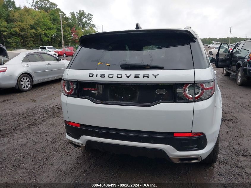 2017 Land Rover Discovery Sport Hse VIN: SALCR2BG6HH702287 Lot: 40406499