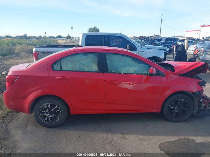 2016 Chevrolet Sonic Lt VIN: 1G1JD5SB6G4128243 Lot: 40406503