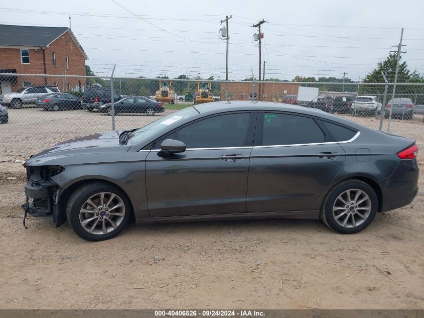 2017 Ford Fusion Se VIN: 3FA6P0H7XHR345920 Lot: 40406526