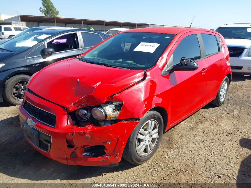 1G1JA6SH9C4115953 2012 Chevrolet Sonic 2Ls