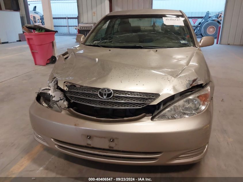 2004 Toyota Camry Le VIN: 4T1BE30K64U356024 Lot: 40406547