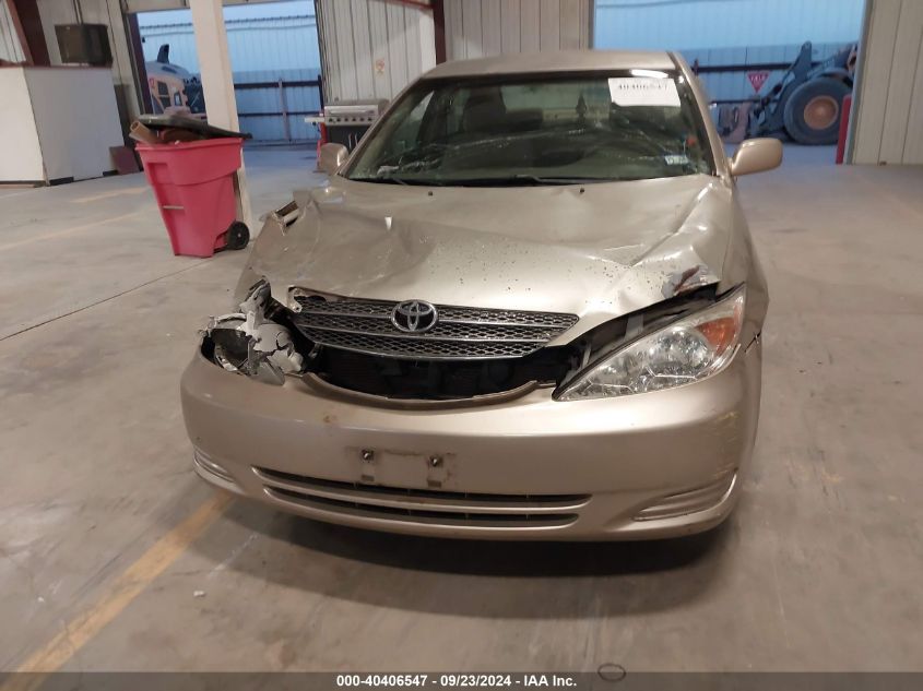 2004 Toyota Camry Le VIN: 4T1BE30K64U356024 Lot: 40406547