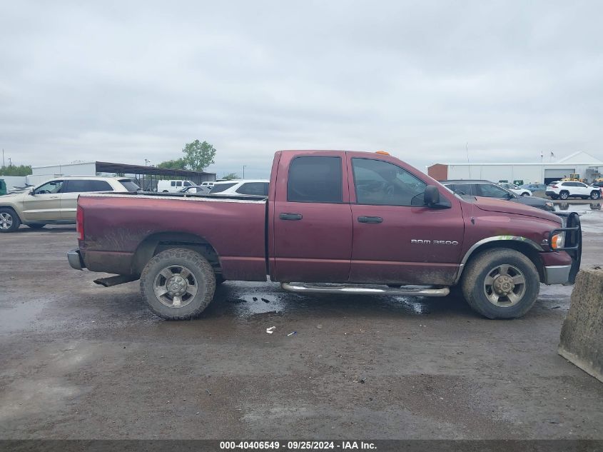 2003 Dodge Ram 3500 St/Slt VIN: 3D7LA38CX3G842456 Lot: 40406549