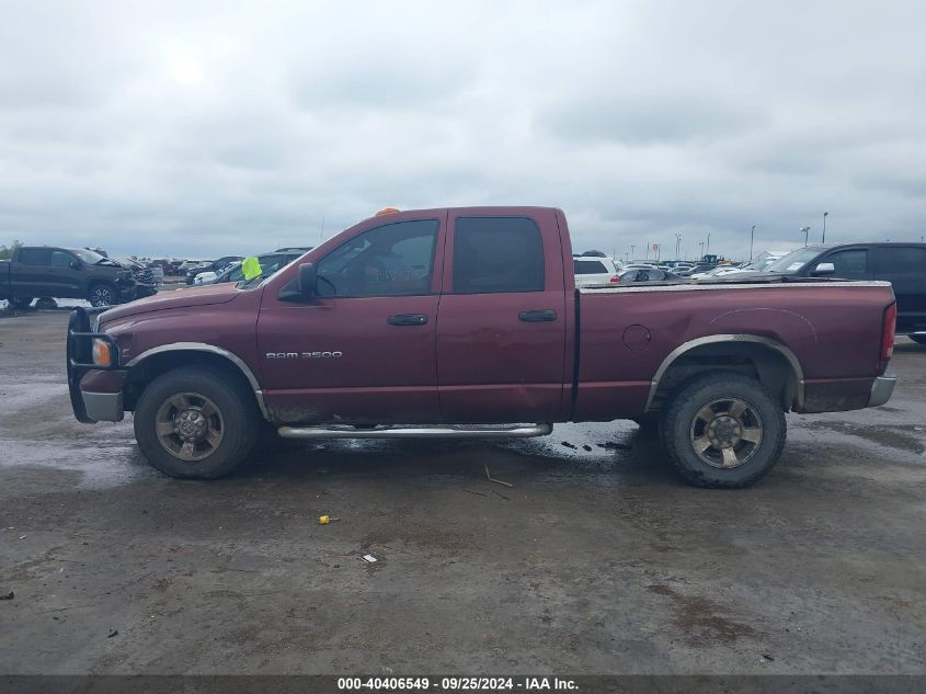 2003 Dodge Ram 3500 St/Slt VIN: 3D7LA38CX3G842456 Lot: 40406549