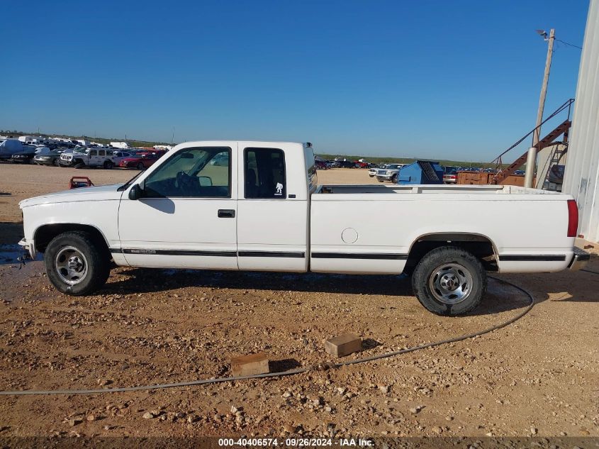 1997 GMC Sierra 1500 Sl Wideside VIN: 1GTEC19R6VE502087 Lot: 40406574