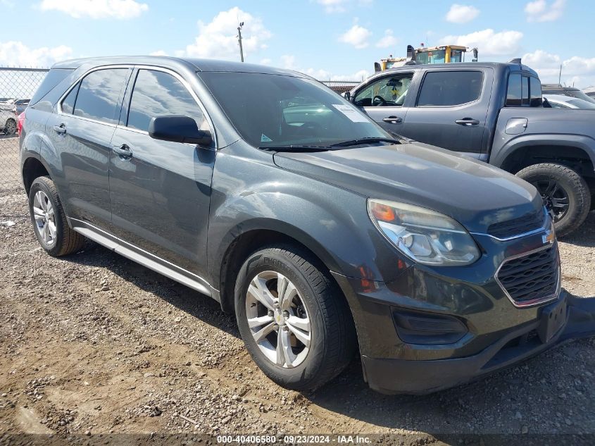 2017 CHEVROLET EQUINOX LS - 2GNALBEK4H1548091