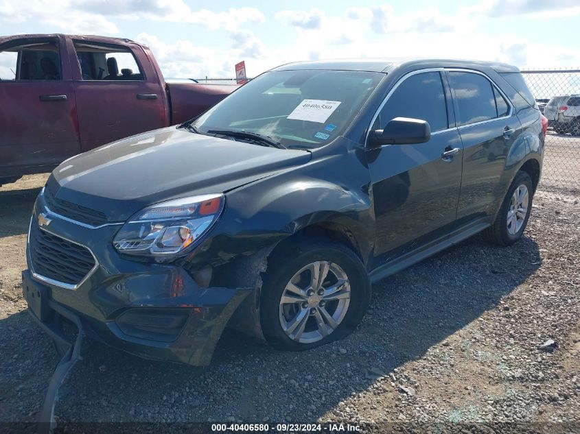 2017 CHEVROLET EQUINOX LS - 2GNALBEK4H1548091