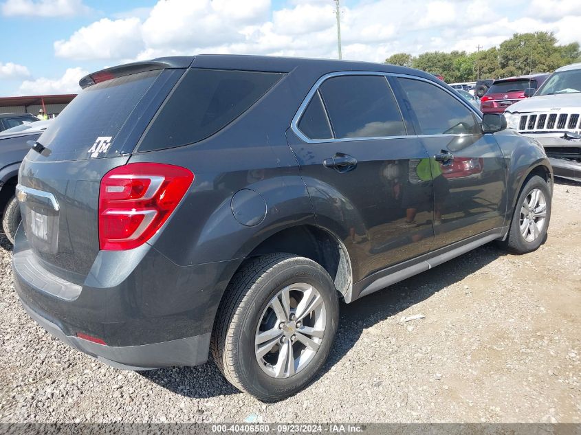 2017 CHEVROLET EQUINOX LS - 2GNALBEK4H1548091