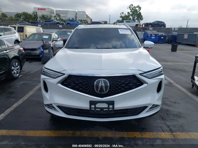 2022 Acura Mdx Advance Package VIN: 00000000000028407 Lot: 40406582