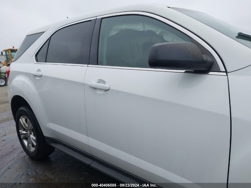 2014 Chevrolet Equinox Ls VIN: 2GNFLEEK6E6342793 Lot: 40406585