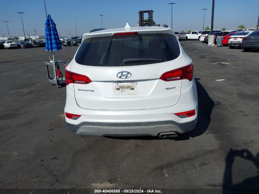 2018 Hyundai Santa Fe Sport 2.4L VIN: 5NMZU3LB6JH089326 Lot: 40406588