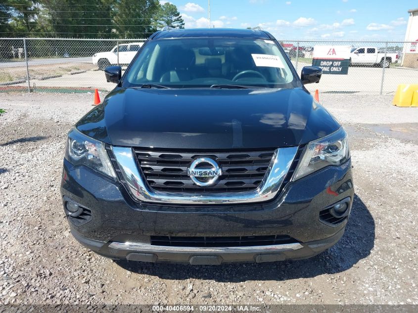 2017 Nissan Pathfinder Platinum VIN: 5N1DR2MN6HC628756 Lot: 40406594