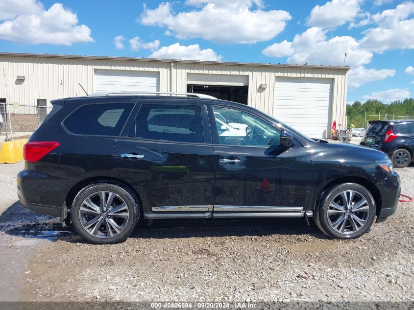 2017 Nissan Pathfinder Platinum VIN: 5N1DR2MN6HC628756 Lot: 40406594