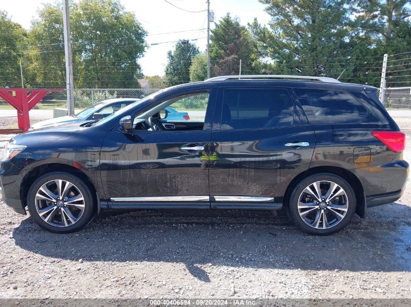 2017 Nissan Pathfinder Platinum VIN: 5N1DR2MN6HC628756 Lot: 40406594