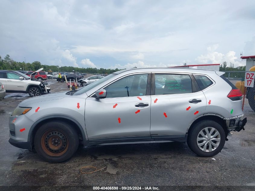 2017 Nissan Rogue S VIN: KNMAT2MT9HP572537 Lot: 40406598